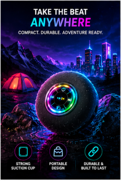 Neon Beats™ Wireless Waterproof Bluetooth Speaker